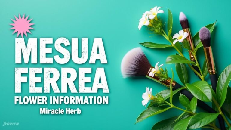 Mesua Ferrea Flower Information