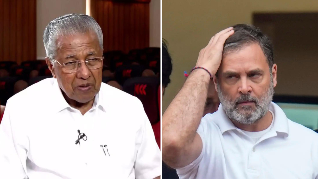 Rahul Gandhi and Pinarayi Vijayan Exchange ‘BJP B-Team’ Barbs in Kerala