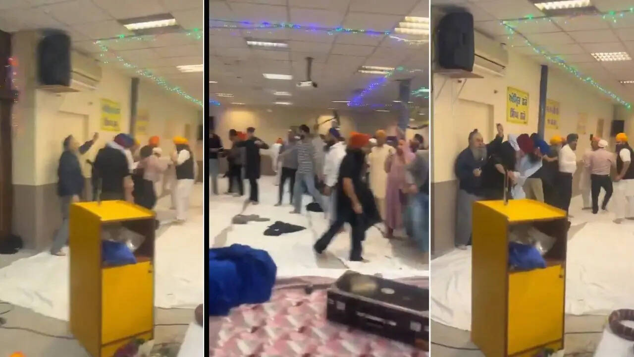 Sikh Groups Clash at German Gurudwara: Turbans and Kirpans Fly
