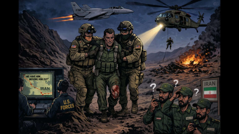 US Deception Campaign: Covert Rescue of F-15 Crew from Iran